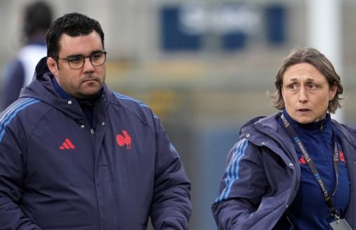 David Ortiz et Gaëlle Mignot (FRA)